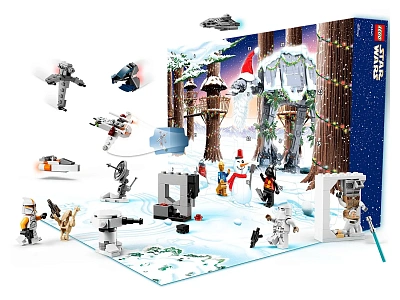 Конструктор LEGO STAR WARS "Новогодний календарь", 2023 
