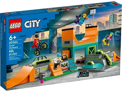 Игрушка Конструктор LEGO  My City Street Skatepark 60364