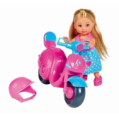 Кукла Еви на скутере Simba 