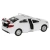 Машина металл «KIA RIO» 12см, открыв. двери, инерц, белый в кор. Технопарк