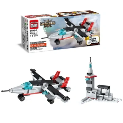 Конструктор QMAN «Мега авианосец: Морское сражение»