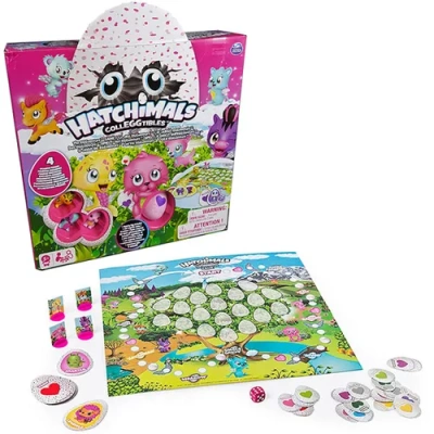 Hatchimals Игра настольная + 4 коллекционные фигурки