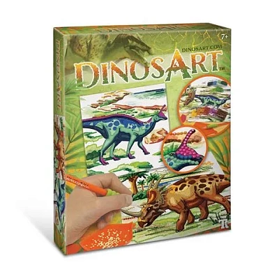 Серия Dino: Картина по номерам из страз