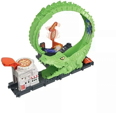 Hot Wheels Игровой набор Петля крокодила