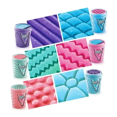 Набор для изготовления слайм-песка SO SAND DIY, 6 цветов в ассортименте