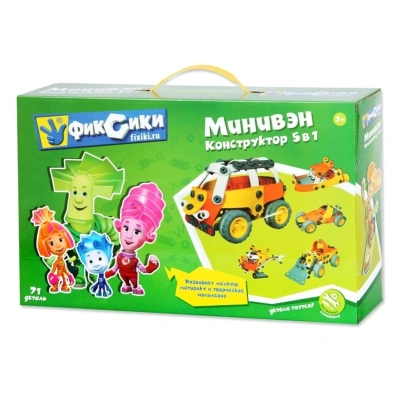 Конструктор Фиксики «Минивэн» (5 моделей в 1)