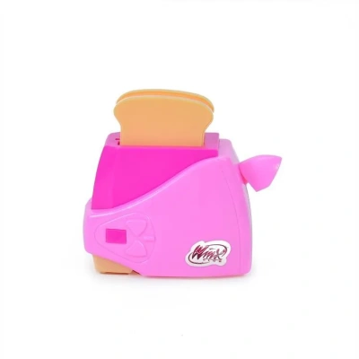 Игровой набор бытовой техники Winx (функц., кофеварка с водой 13 см, тостер, мультиварка, свет, звук