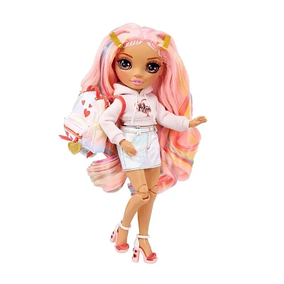RAINBOW HIGH Кукла Junior Киа Харт 24 см розовая 