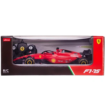 Машина р/у 1:18 Формула 1, Ferrari F1 75, 2,4G, цвет красный, комплект стикеров