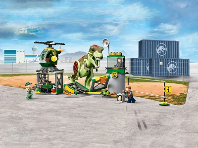 Конструктор LEGO Побег тираннозавра
