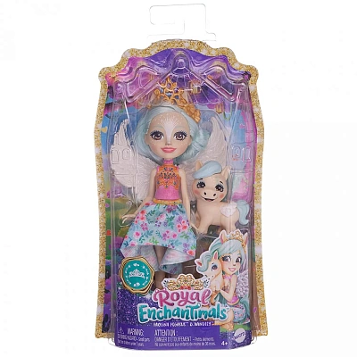 Enchantimals Кукла Паолина Пегасус с питомцем Вингли