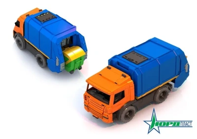 Машина Мусоровоз «Спецтехника» 48,5х19,5х24 см.