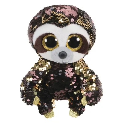 TY Flippables DANGLER- ленивец в пайетках, 15 см