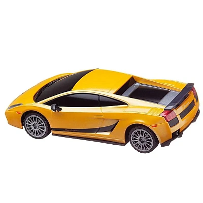 Машина р/у 1:24 Lamborghini, 18см желтый