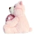 AURORA Игрушка мягкая Медведь Большое сердце роз. 30 см