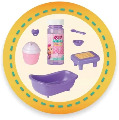CRYBABIES MAGIC TEARS Игровой набор: Плачущий младенец Кэти в комплекте с домиком и аксессуарами