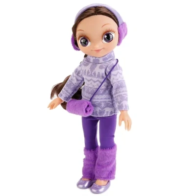 КАРАПУЗ Кукла Сказочный патруль Варя 33 см в зимней одежде