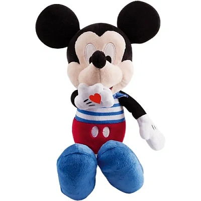 Мягкая игрушка Disney "Микки и весёлые гонки: Поцелуй от Микки" (34 см, интеракт., звук)