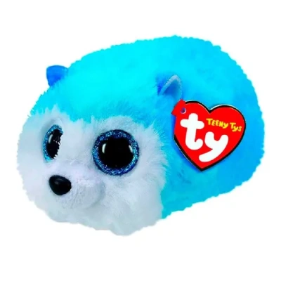 Игрушка мягконабивная Голубая хаски SLUSH серии «Teeny Tys», 10 см,