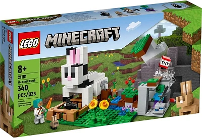 Конструктор LEGO Minecraft Кроличье ранчо