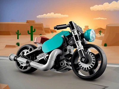 Конструктор LEGO Винтажный мотоцикл