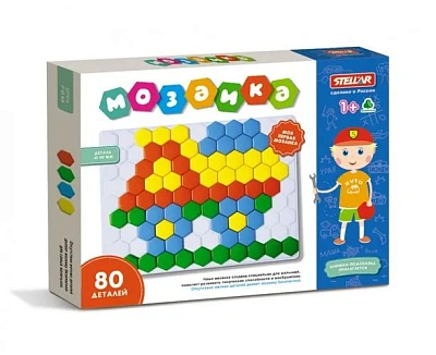 Мозаика (диаметр 40мм/80 деталей) 475х36х40 мм