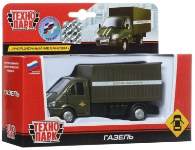 ТМ ТЕХНОПАРК. МАШИНА МЕТАЛЛ. ГАЗ. ГАЗЕЛЬ 12СМ, ИНЕРЦ., ОТКРЫВ. ДВЕРИ