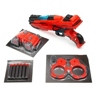Игровой набор Fengjia "Красное оружие: Страж K-22" (22 см, EVA пули ., бинокль, наручники)