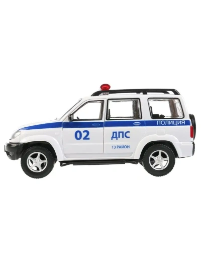 ТЕХНОПАРК Машина Полиция Патриот пласт.инерц. 21см