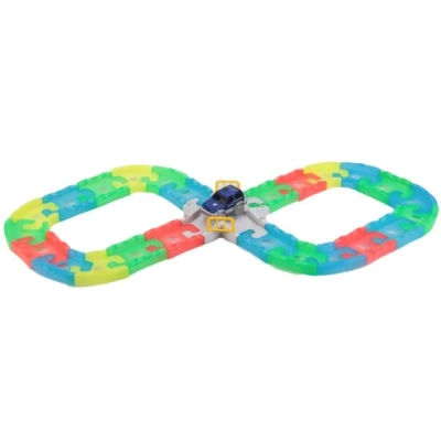 Трек светящ. с машинкой 220 см