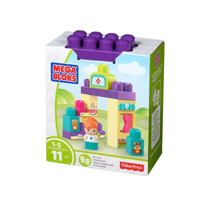 Маттел MEGA BLOKS  Игровой набор «Ветеринарный центр»