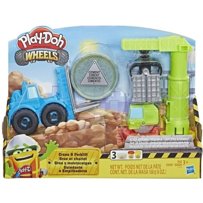 PLAY-DOH. ПЛЭЙ-ДО Набор игровой Wheels Кран-Погрузчик