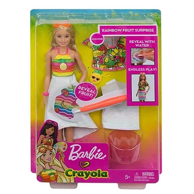 Barbie x Crayola  Фруктовый сюрприз