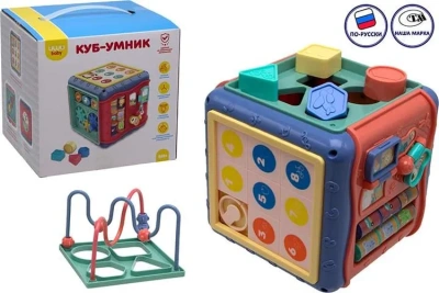 Игрушка развивающая “Бизи-борд“, русифицированная упаковка