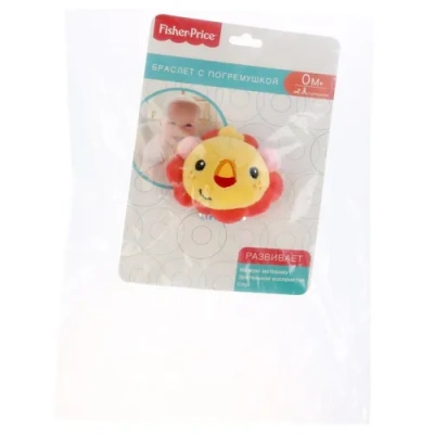 БРАСЛЕТ НА РУЧКУ FISHER PRICE ЛЕВ. ТМ «УМКА»