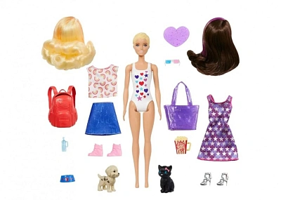 Barbie Невероятный сюрприз (кукла+ питомцы с аксессуарами), /GPD56/GPD57