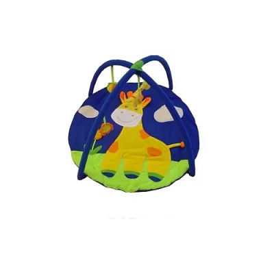 Детский игровой коврик озвуч, с игрушками на подвеске в сумке