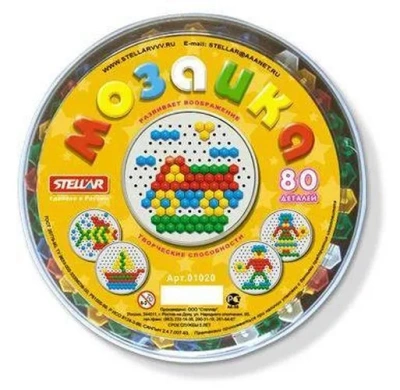 Мозаика (диаметр 13 мм/80 дет)