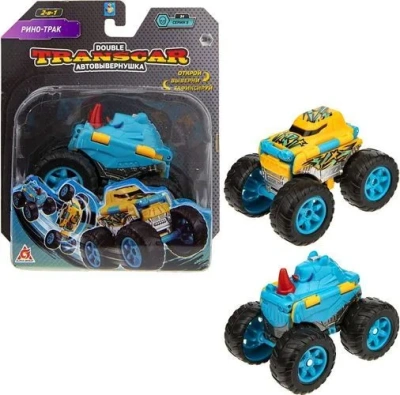 1toy Transcar Double: Рино-трак, 8 см.