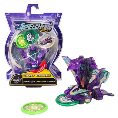 Дикие Скричеры. Маш-трансформер Крэйзи Феникс S1. ТМ Screechers Wild