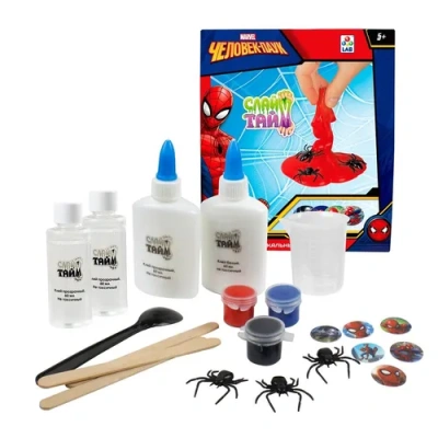 Слайм тайм Набор «Человек паук» в кор. 25,5x22,5x5 см