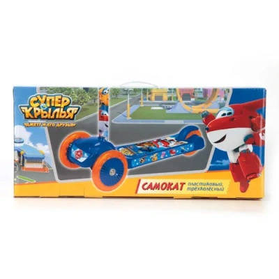 Самокат трехколесный «Супер крылья»