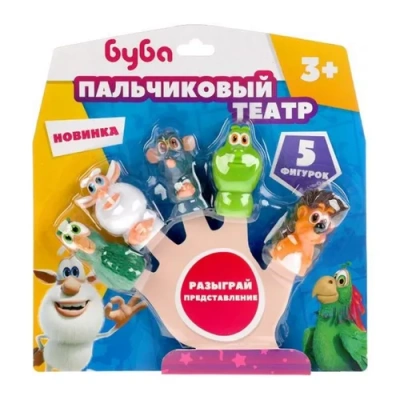 Игрушка пластизоль для ванны буба  пальчиковый театр
