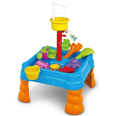 Стол для игр с песком и водой Hualian Toys "Водяная мельница" (40х40х59 см)