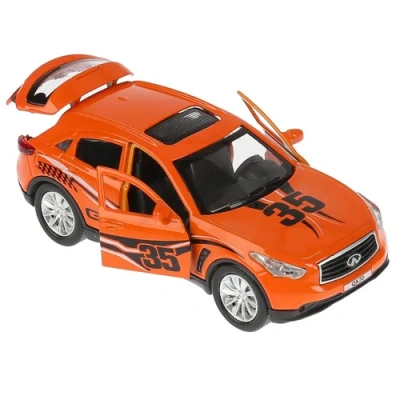 Машина металл «INFINITI QX70 СПОРТ», длина 12см, открыв. двери, инерц. в кор. Технопарк