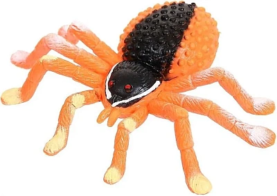 Юный натуралист. Коллекция "Пауки" фигурка "Паук" (оранжево-черный)