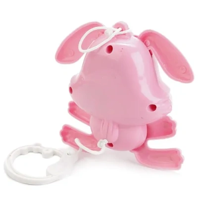 УМКА Игрушка музыкальная «Зайка» с мех.заводом на блистере 11х9см.