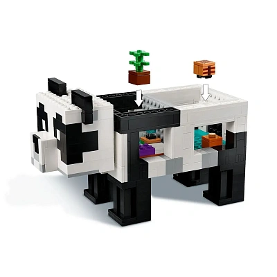 Конструктор LEGO Minecraft Дом панды
