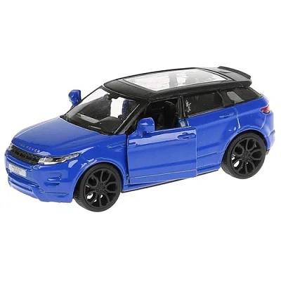 Машина металл LAND ROVER RANGE ROVER EVOQUE 12,5см, открыв.двери, инерц, синий Технопарк