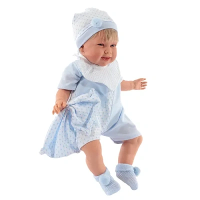 Кукла Мартин в голубом, озвуч. 52 см.